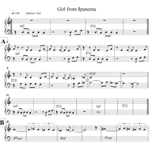 Girl from Ipanema (Jobim, arr. Fischbacher)