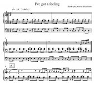 I Gotta Feelin (Black Eyed Peas, arr. Fischbacher)